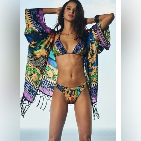 Sauvage Other - NWT, Sauvage Swim Silk Kimono, One Size
